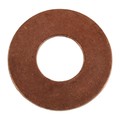 Midwest Fastener Flat Washer, For Screw Size 1/2" , Silicon Bronze 2 PK 39991